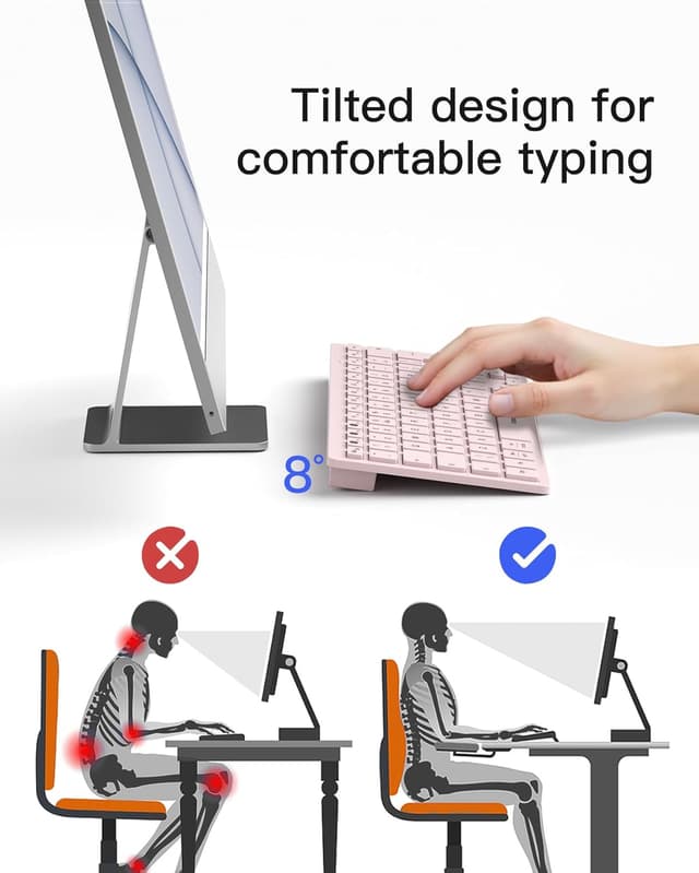 Thumbnail 6 de Inateck 3 Multi-Device Bluetooth keyboard