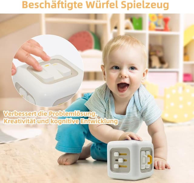 Thumbnail 3 de VORENUS Motorikwürfel 6in1 ab 1 Jahr