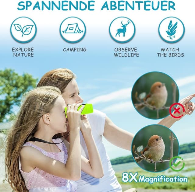 Thumbnail 5 de AYESY Jumelles 8x pour nature