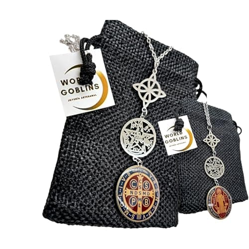 Detalle de WORLD GOBLINS Collar Triple Protección 65 cm