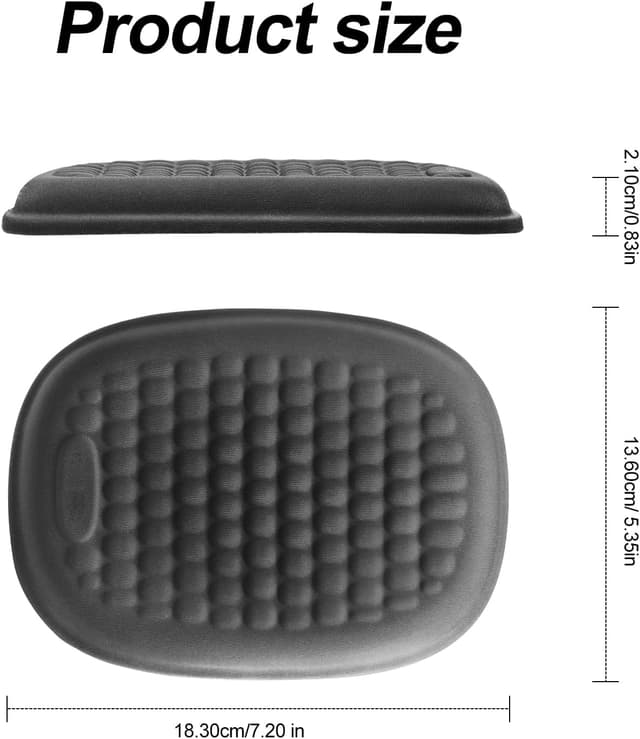 Thumbnail 5 de Vaydeer Wrist Rest Pad Ergonomico in Gel nero