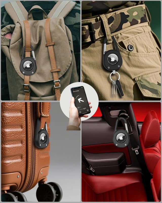 Thumbnail 6 de SCALLOP Air-Tag-Schlüsselanhänger IPX8 🧷