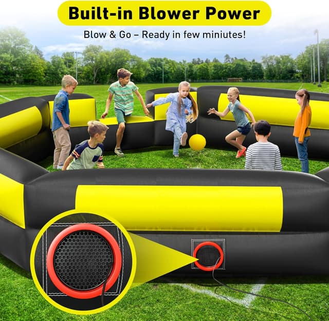 Thumbnail 4 de Inflatable Gaga Ball Pit 15FT for Backyard Play