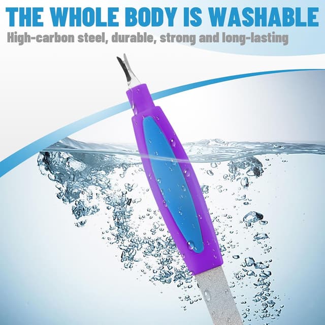 Thumbnail 5 de FESSOSKO Steel Nail File for Thick Nails