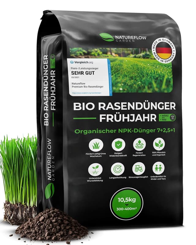 Detalle de Bio-Rasendünger Frühjahr & Sommer 10,5 kg