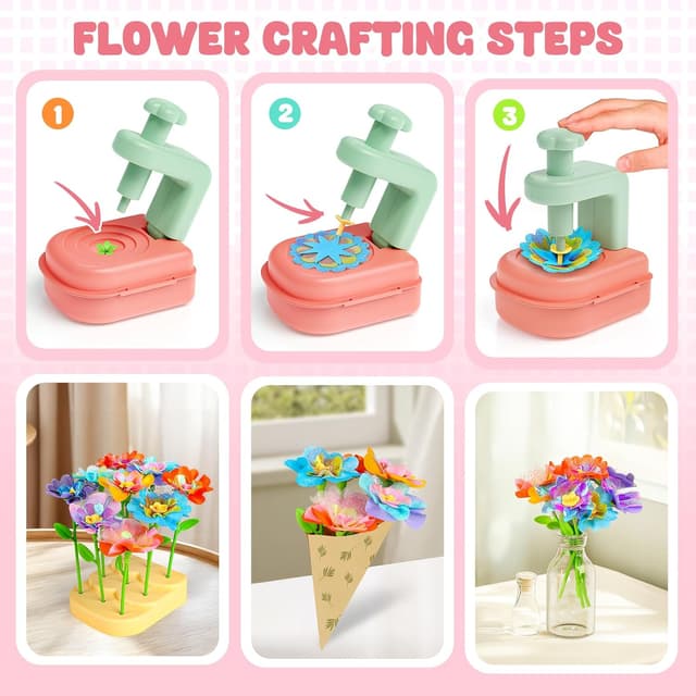 Thumbnail 4 de beefunni Flower Bouquet Kit 4-8 🎨