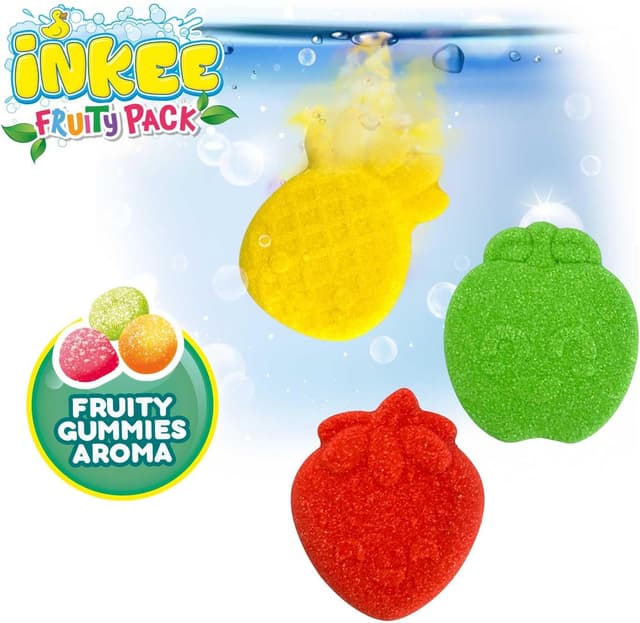 Detalle 1 de INKEE FRUITY PACK Bombes de bain 30x