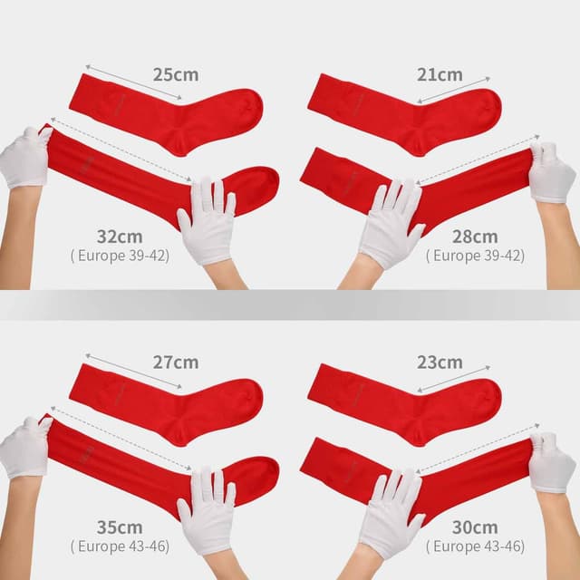 Detalle 2 de Laulax 4 Pairs Cotton Seamless Dress Socks