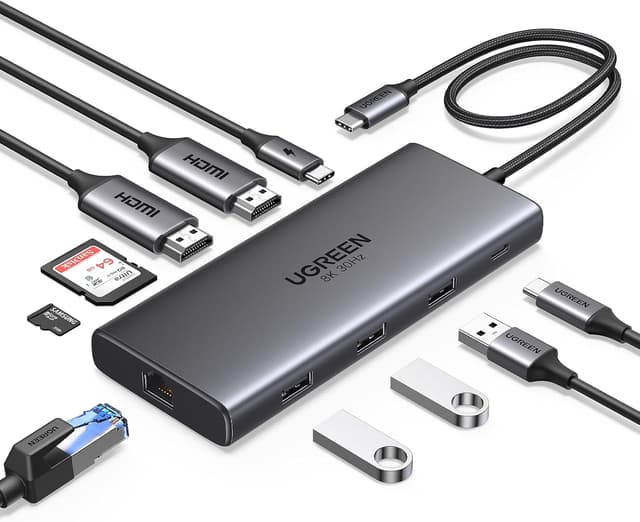 Imagen de UGREEN Revodok Pro USB-C Docking 10-in-1 en OfertitasTOP
