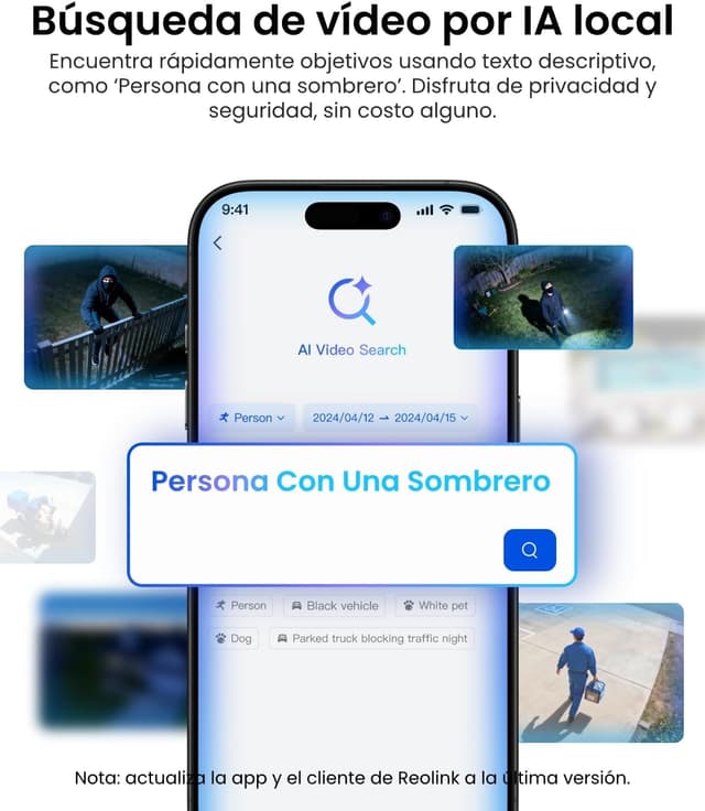 Thumbnail 4 de Reolink 4K Cámara de Seguridad con Reflector