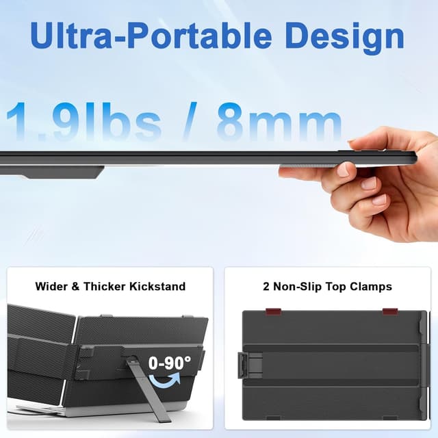 Detalle 2 de KEFEYA Laptop Screen Extender 14