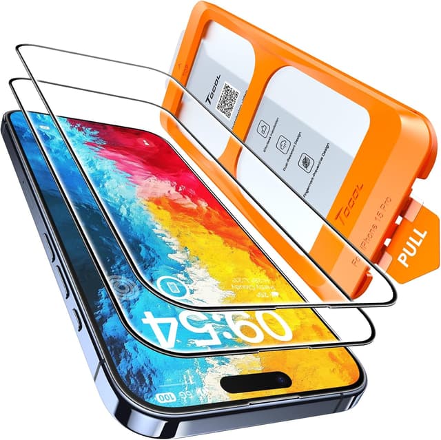Detalle de TOCOL iPhone 15 Pro Screen Protector 6.1-inch