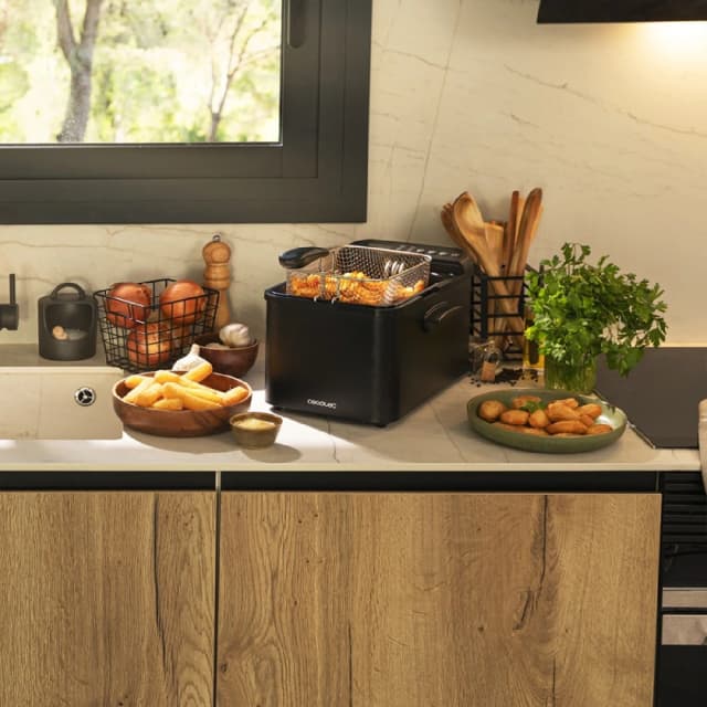 Thumbnail 4 de Cecotec CleanFry Luxury 4000 🧴 Freidora de Aire Negreta