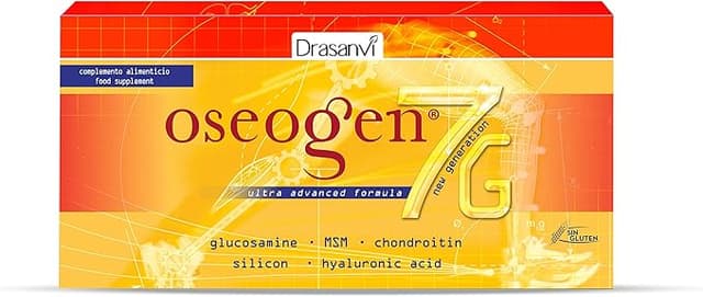 Detalle de Drasanvi OSEOGEN 7G️ Vitamina para Articulaciones, 20 Viales