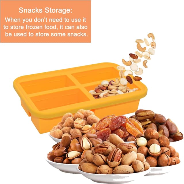 Thumbnail 5 de Extra-Large Silicone Soup Freezer Tray 300ml 🍲