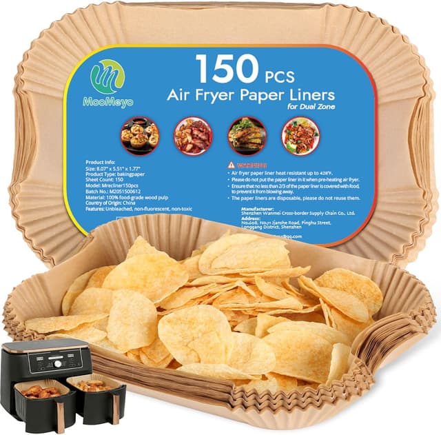 Detalle de Ninja AF300UK AF400UK 150pcs air fryer liners 🧁