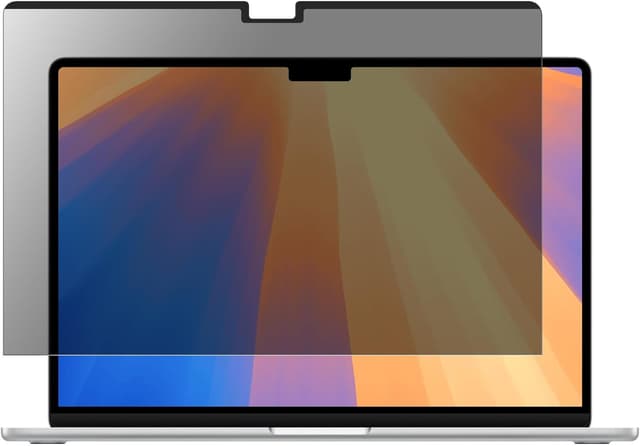 Detalle de ZOEGAA 360° Magnetic MacBook Air 13.6-inch Privacy Screen (2022–2024) with Blue Light Blocking