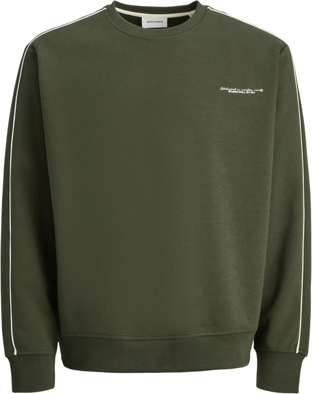 Detalle de JACK & JONES Jjrikkie Sweatshirt mit Rundhals
