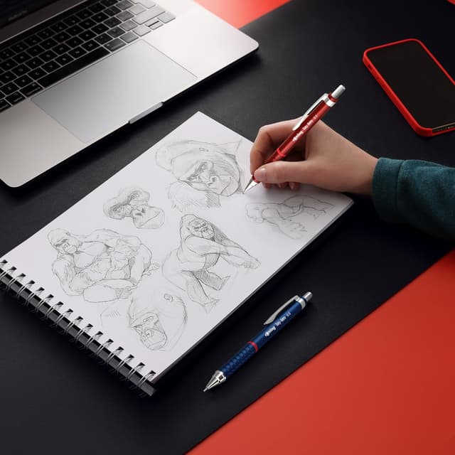 Detalle 2 de rOtring Tikky Portaminas Retro 0.7 mm 12 unidades ✏