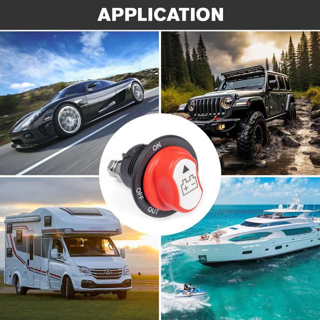 Thumbnail 6 de Batterie Trennschalter 100A 12–32V