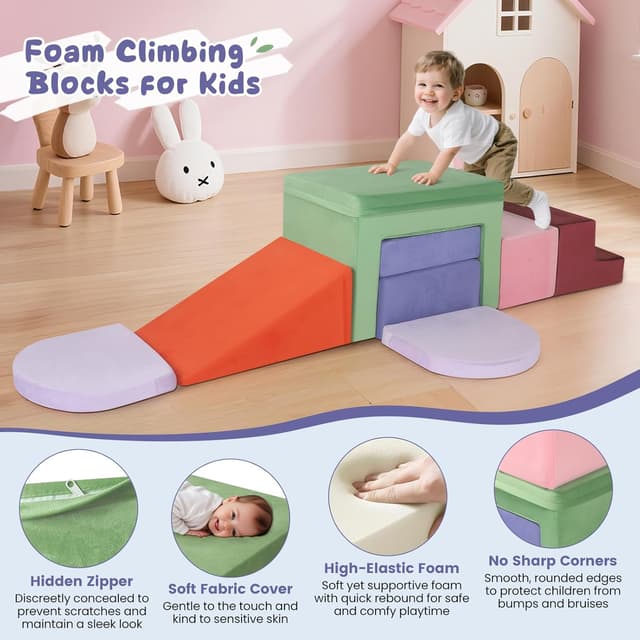 Detalle 2 de MINENICE bloques de espuma niños grandes