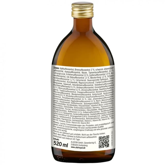 Thumbnail 2 de Alsiroyal Lebens-Elixier 520 ml MikronĂ€hrstoff-Drink đ§