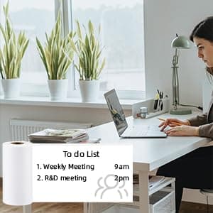 Thumbnail 8 de vretti 3 Rollos Papel Térmico 57x30 mm