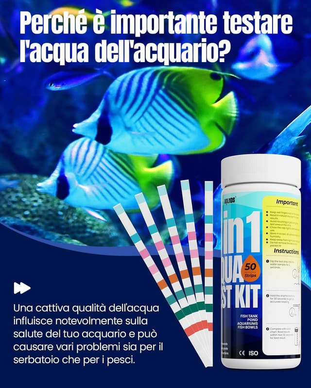 Thumbnail 6 de Wolmds Kit Test Acqua Acquario 8-in-1