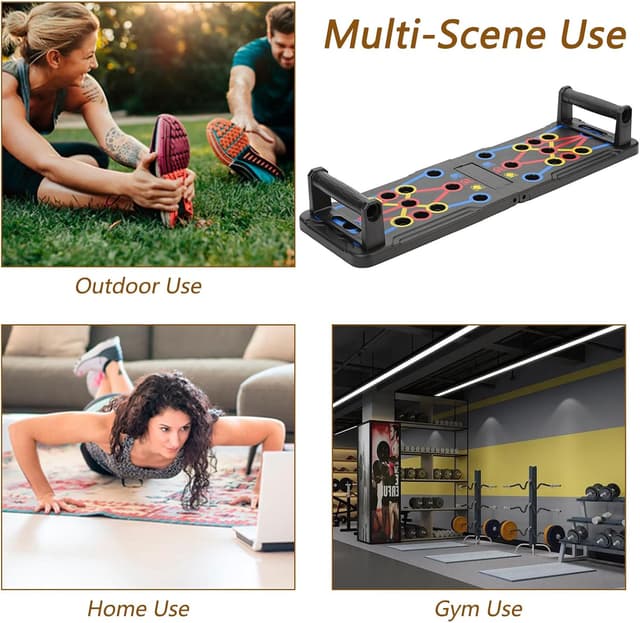 Thumbnail 6 de Wesoke Push Up Board 300kg capacity 14 in 1