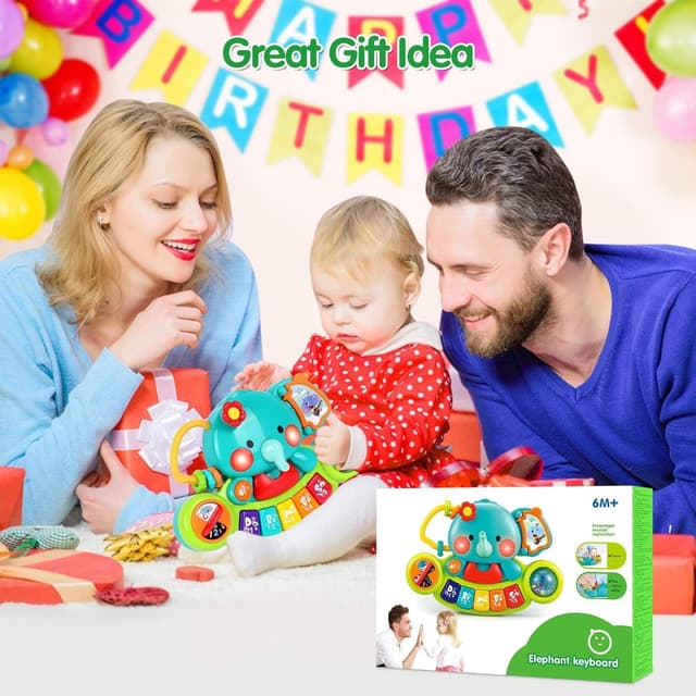 Detalle 2 de Baby Piano Toy 5.3x7.9 in 🎹