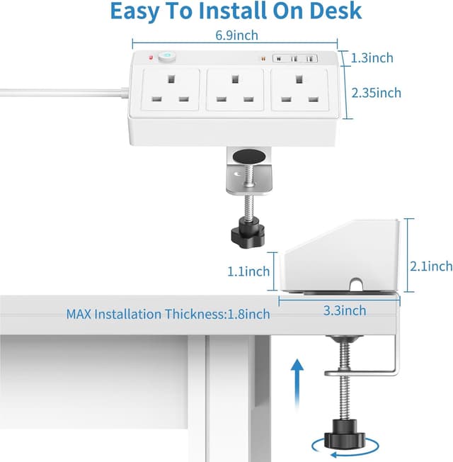 Detalle 2 de HAFINO PD 20W desk power station