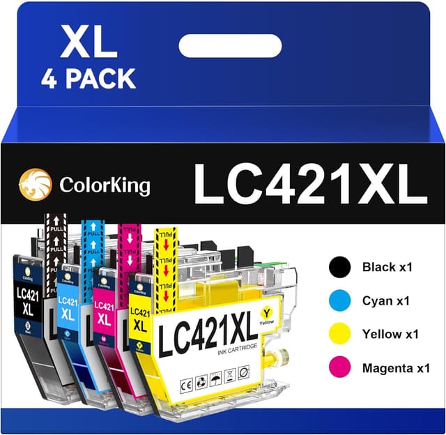 Detalle de ColorKing LC421XL Multipack für Brother