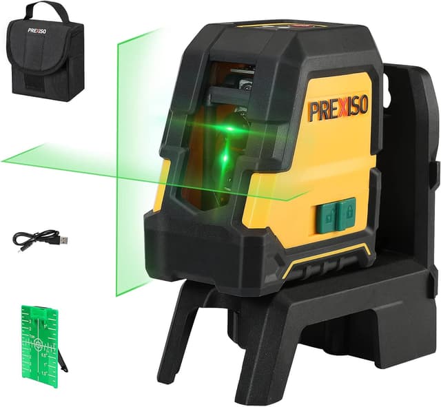 Imagen de PREXISO Kreuzlinienlaser Grün 30 m für Renovierung en OfertitasTOP