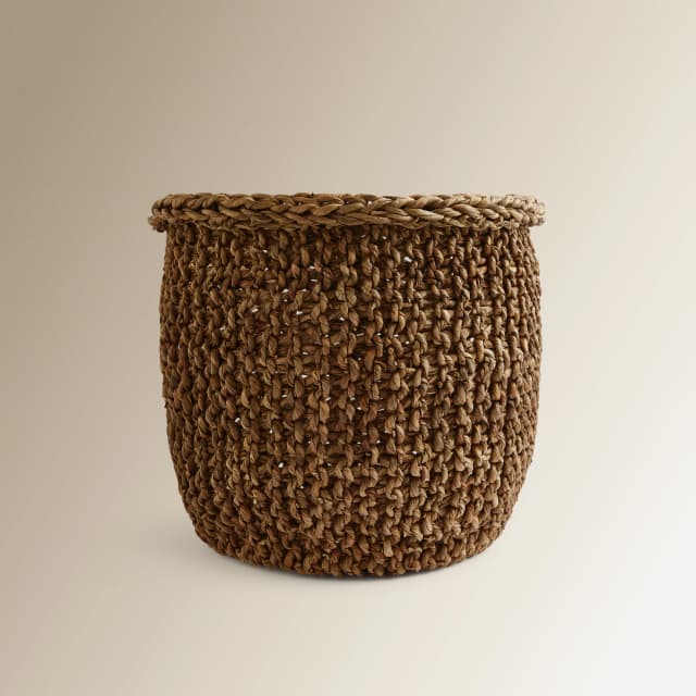 Detalle de El Corte Inglés Cesta decorativa 40 cm