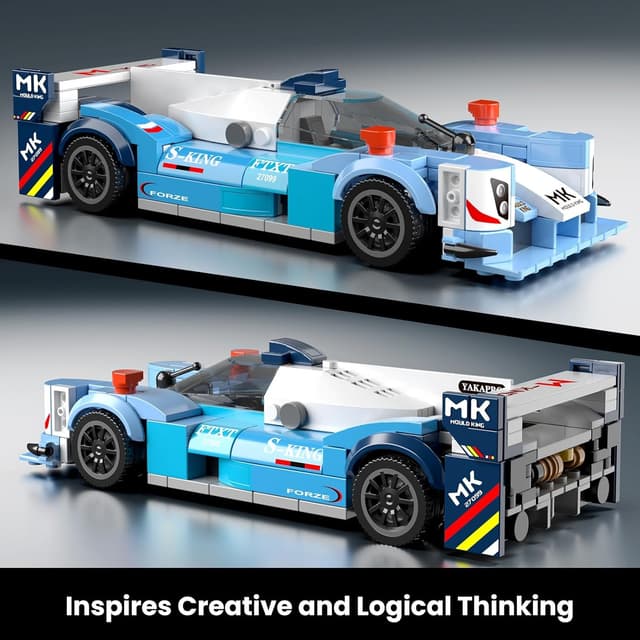 Thumbnail 4 de Mould King 27099 Technik Sportwagen Bausteinset