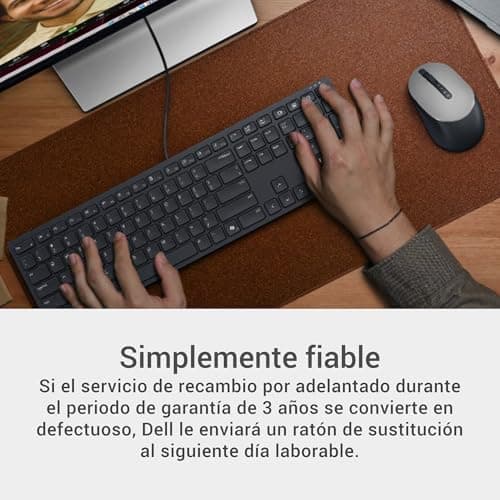 Thumbnail 2 de Dell MS5320W ratón inalámbrico multi-dispositivo, gris 🖱