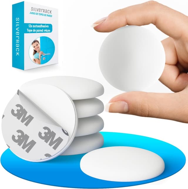 Imagen de SilverRack Tope de Puerta Autoadhesivo 40 mm en OfertitasTOP