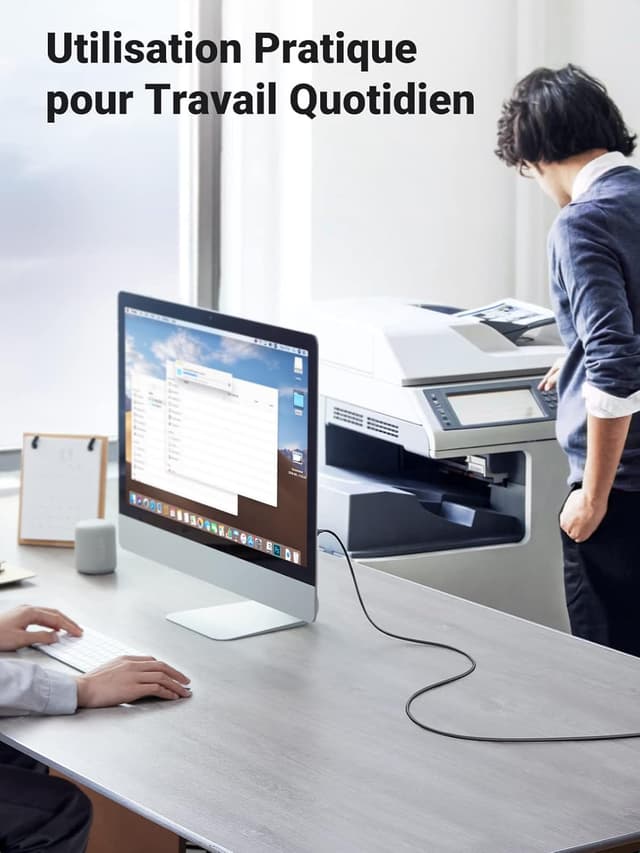 Thumbnail 5 de UGREEN cĂąble imprimante 5 m đš