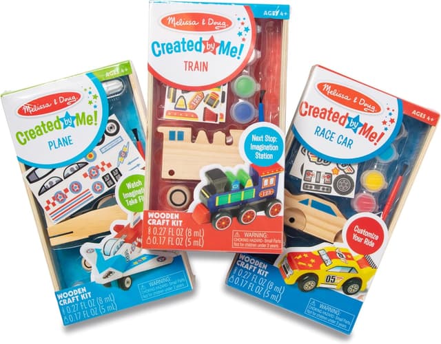 Imagen de Melissa & Doug Decorate-Your-Own 3-pack 🎨 en OfertitasTOP