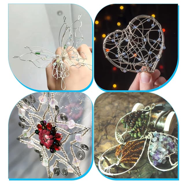 Thumbnail 5 de TAIANJI Basteldraht 5 m, 3 Rollen