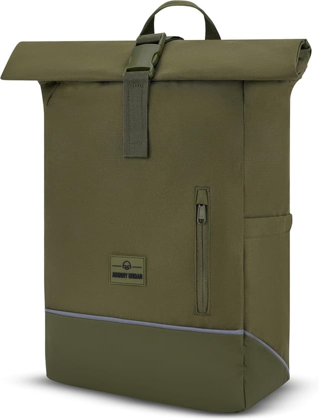 Detalle de Johnny Urban Robin Medium – sac à dos/vélo 2 en 1 hydrophobe, compartiment ordinateur 16 pouces