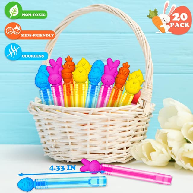 Thumbnail 1 de Easter Mini Bubbles Wands 20-Pack