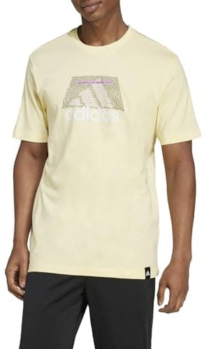 Thumbnail 2 de adidas Hombre Codes BOS Graphic Tee 🌟 Casi Amarillo, L