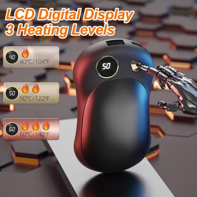 Thumbnail 2 de UODIR Hand Warmer 2-Pack 10000mAh