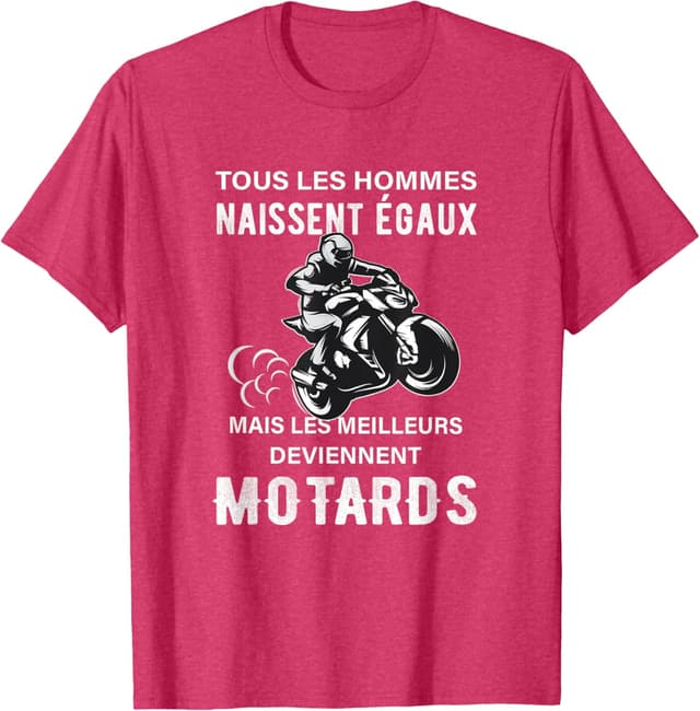Detalle 2 de Motard Maillot Moto Tous Les Hommes Naissent Ègaux