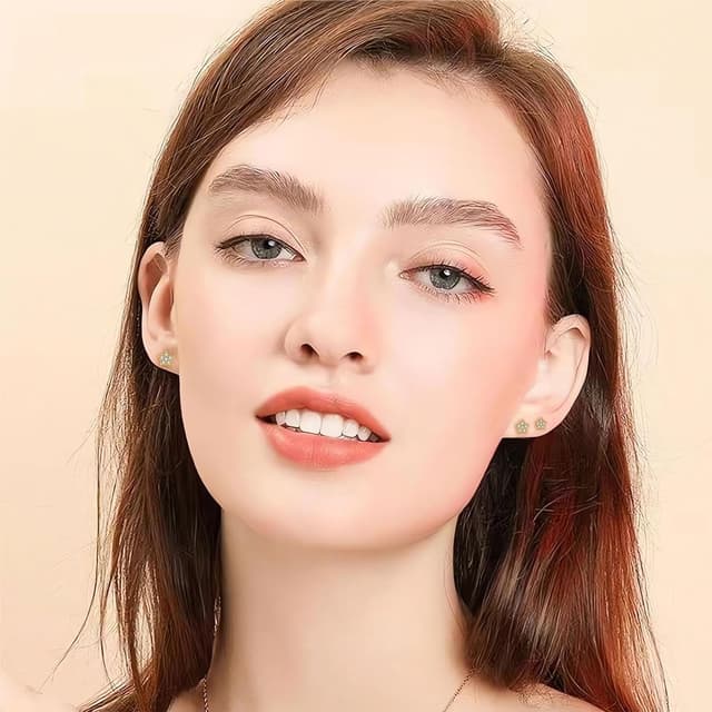 Detalle 2 de Josfeva Ohrringe Silber 925 4/5/6mm