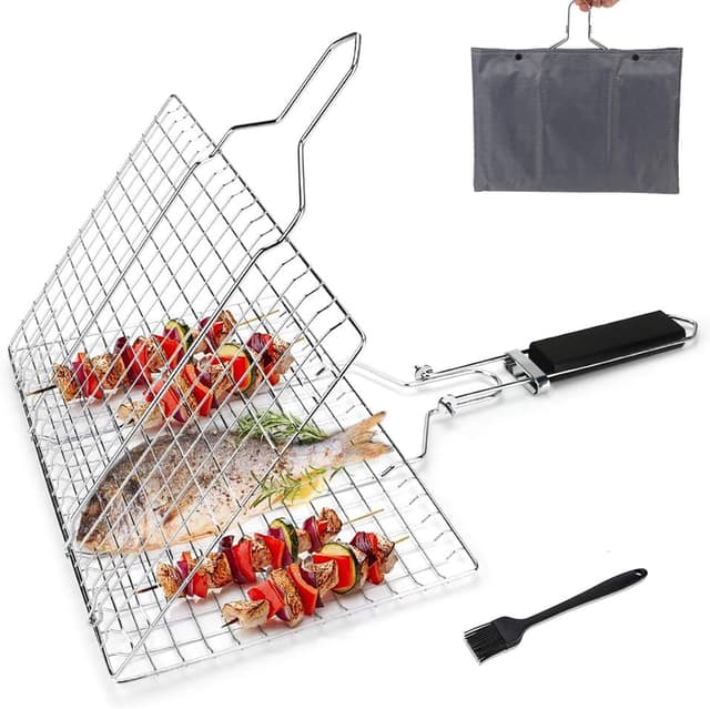 Imagen de Pecco BBQ Grilling Basket 32x22cm 🍽 en OfertitasTOP