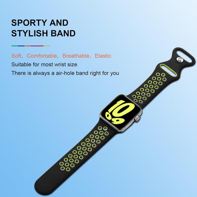 Detalle de Gulemfy sport strap for Apple Watch 49mm