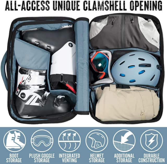 Thumbnail 1 de Wildhorn Brimhall Ski Boot Bag for Travel