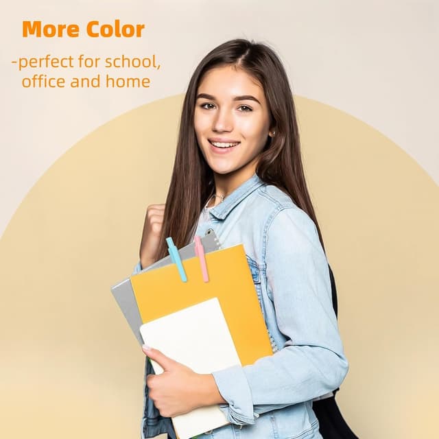 Thumbnail 6 de Mutsitaz lot de 10 stylos à bille rétractables gel pastel 0,5 mm